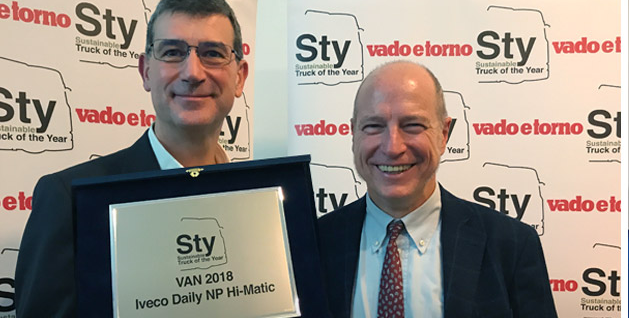 IVECO Daily второй год подряд выигрывает награду «Устойчивый грузовик года»